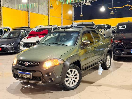 FIAT STRADA 1.8 MPI ADVENTURE CD 16V FLEX 3P MANUAL FIAT STRADA 1.8 MPI ADVENTURE CD 16V FLEX 3P MANUAL